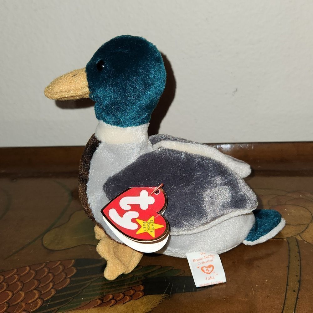 Ty Beanie Baby Jake 1998 P.E. Pellets Plush